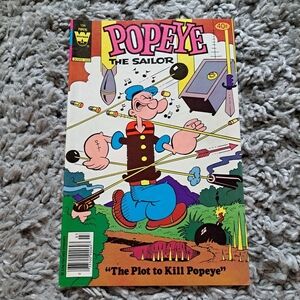Popeye The Sailor vintage Comic Book